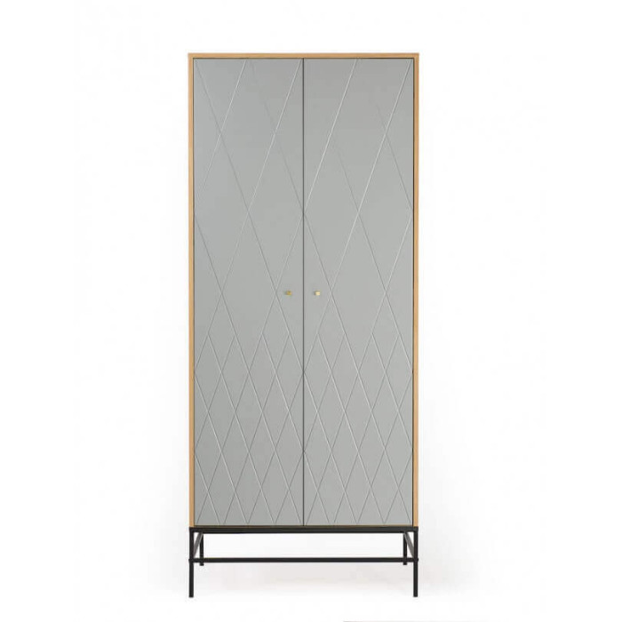 Mia drabužių spinta (pilka) Mia drabužių spinta (pilka)